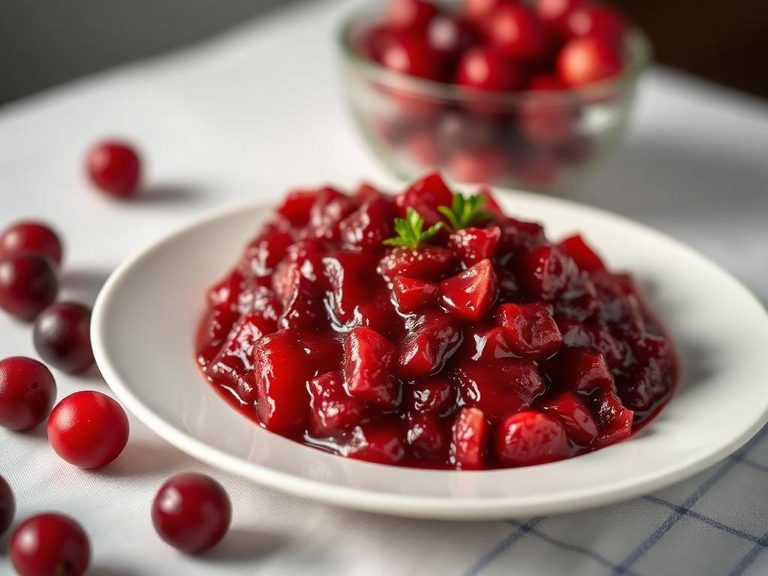 Cranberry sauce