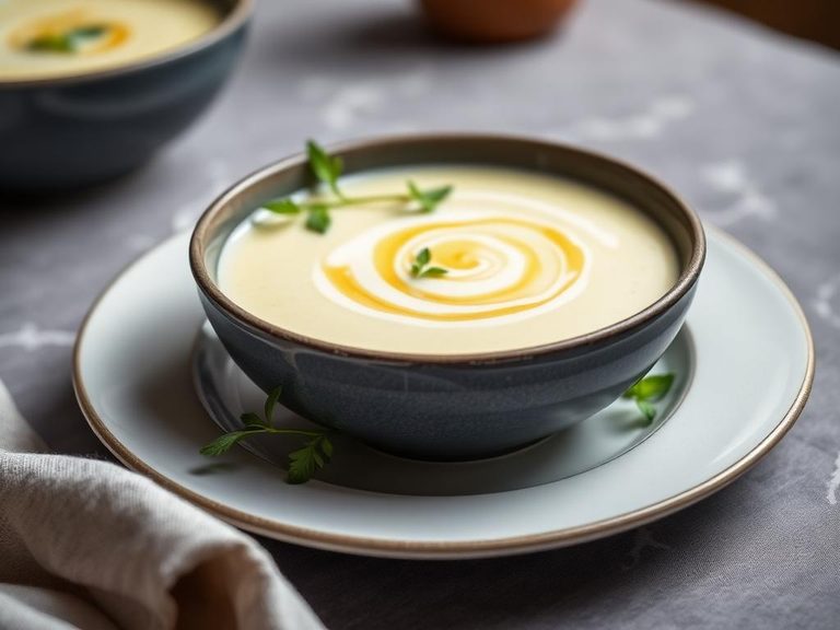 Cream of Borage Soup