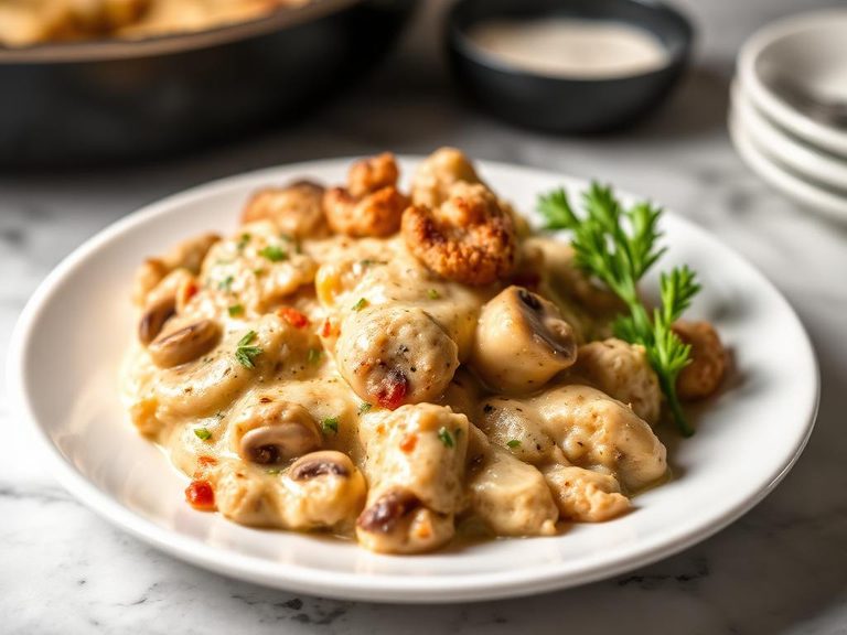 Cream of Mushroom Chicken Casserole