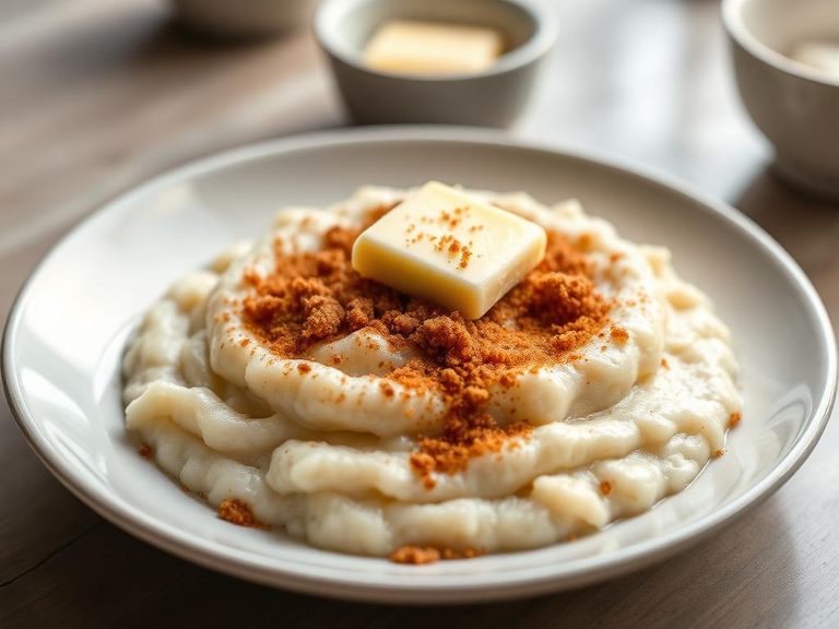 Cream of Wheat with brown sugar and butter