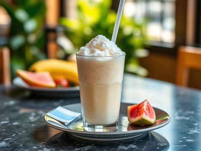 Cream soda slushie (frozen)