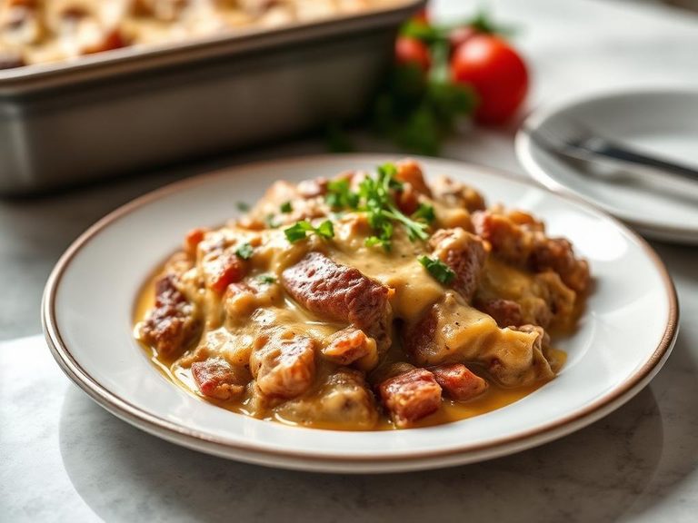 Creamed Beef Casserole