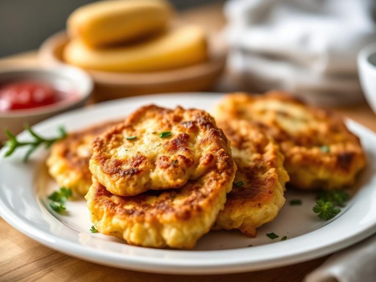 Creamed corn fritters
