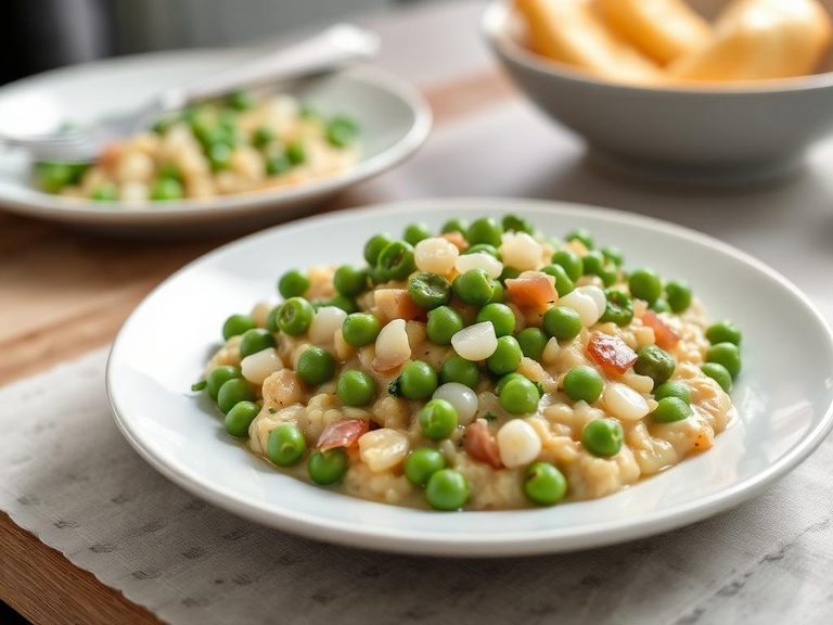 Creamed Peas with Pearl Onions