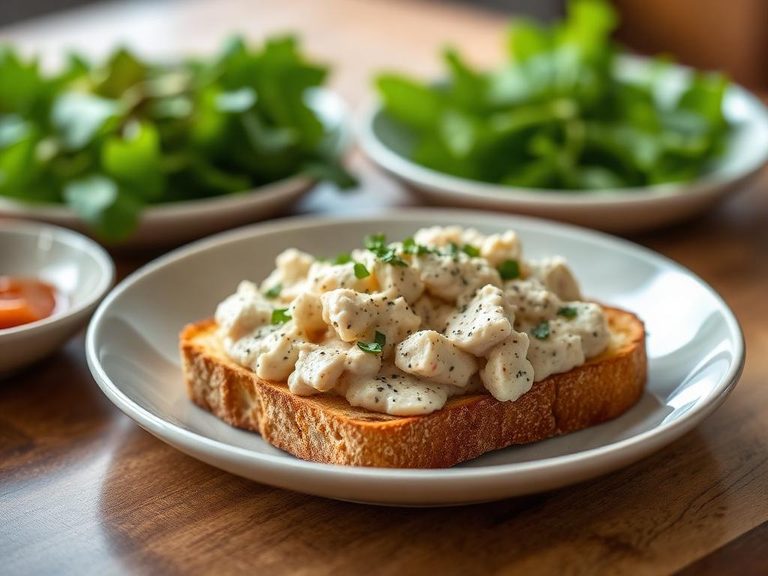 Creamed Tuna on Toast