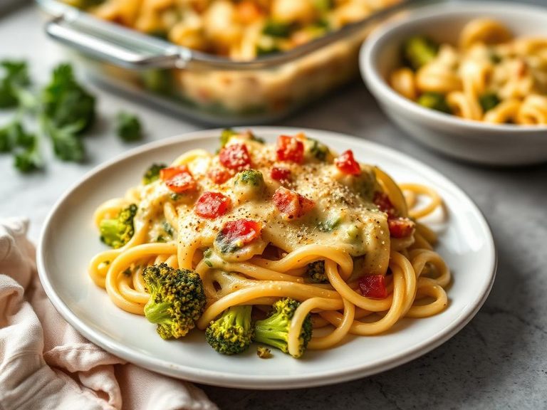 Creamy Broccoli Pasta Bake