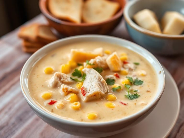 Creamy Chicken and Corn Chowder