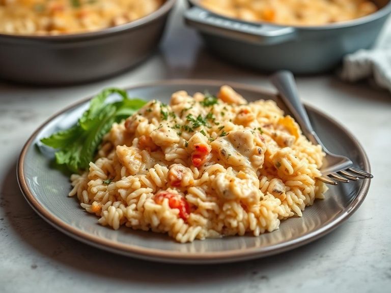 Creamy Chicken and Rice Casserole