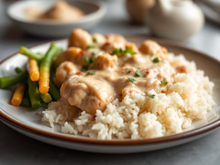 Creamy Chicken and Rice