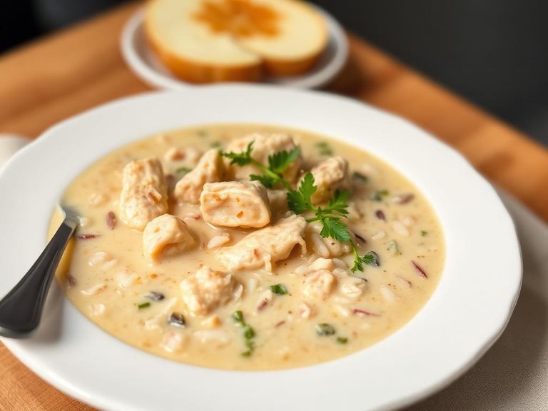 Creamy Chicken and Wild Rice Soup