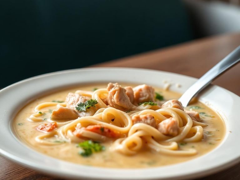 Creamy Chicken Noodle Soup