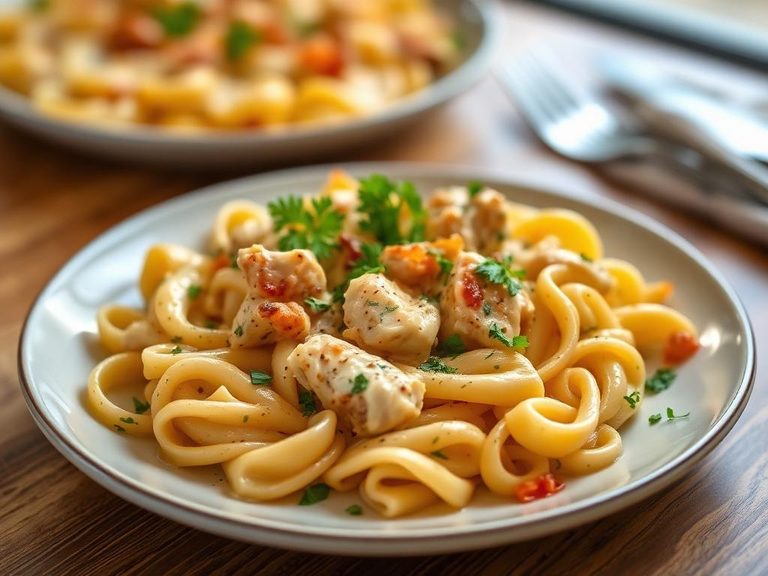 Creamy Chicken Pasta Bake