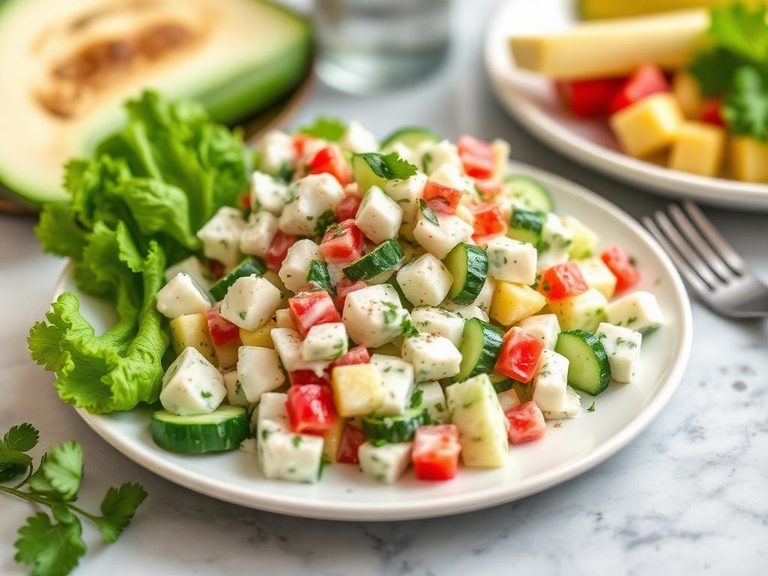 Creamy Cucumber Salad