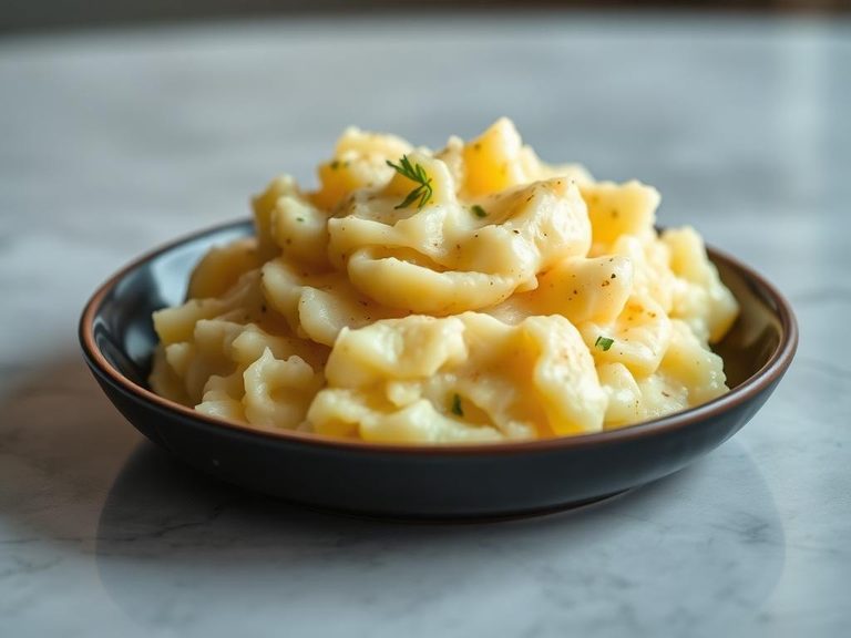 Creamy mashed potatoes