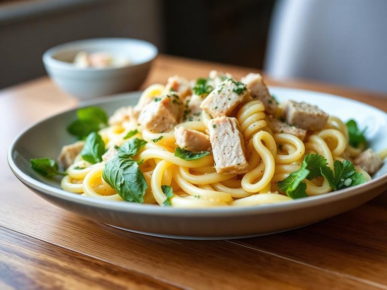 Creamy Pasta Salad with Tuna