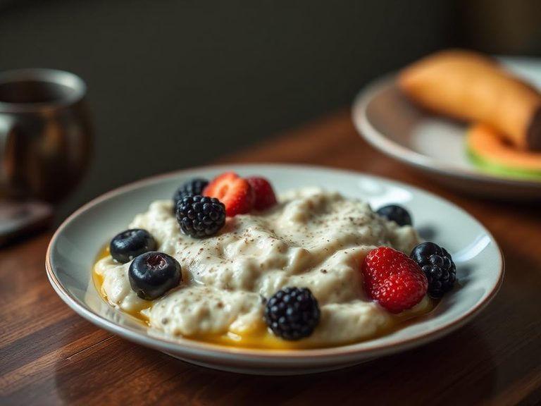 Creamy Porridge with Fruit
