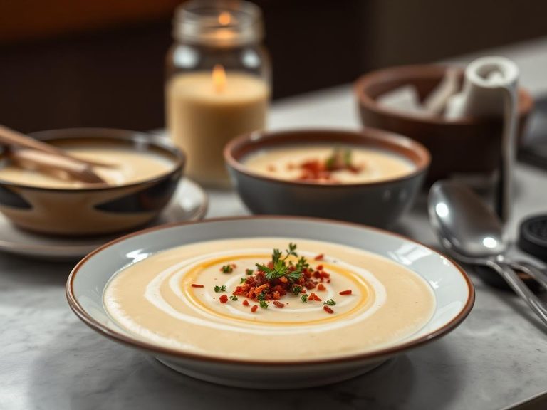 Creamy soup thickeners