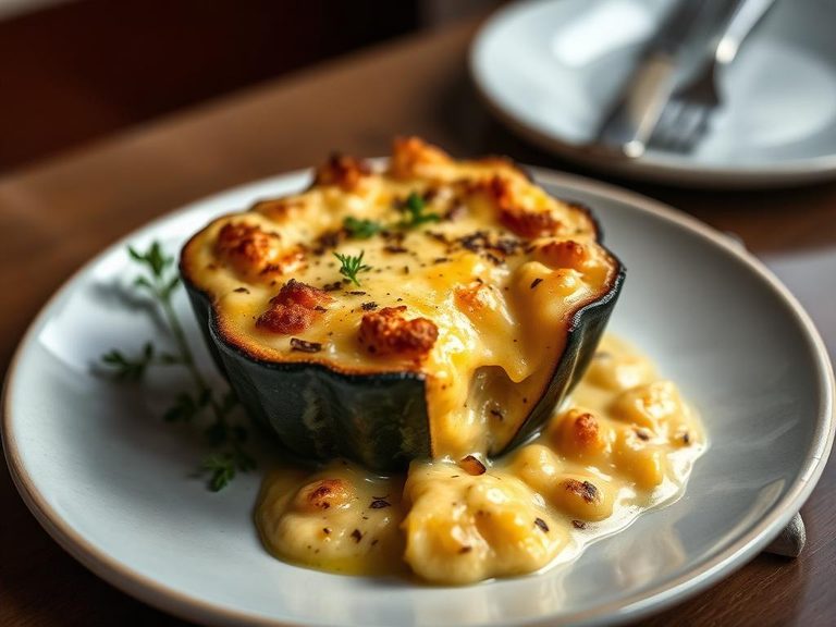 Creamy Squash Gratin