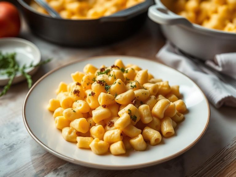 Creamy stovetop mac and cheese