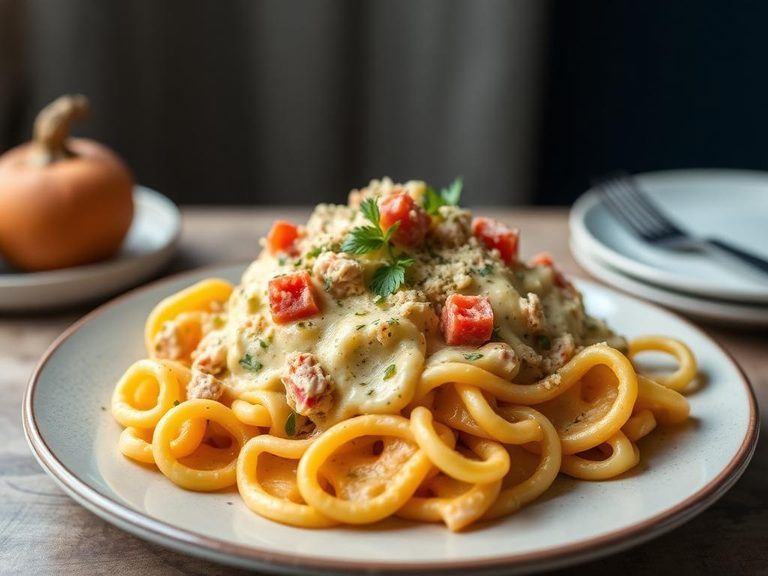 Creamy Tuna Pasta Bake