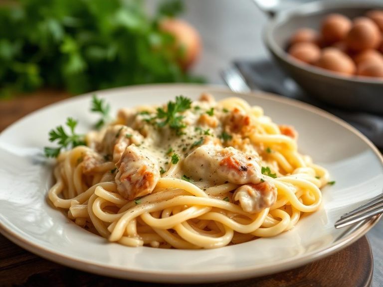 Creamy Turkey Tetrazzini