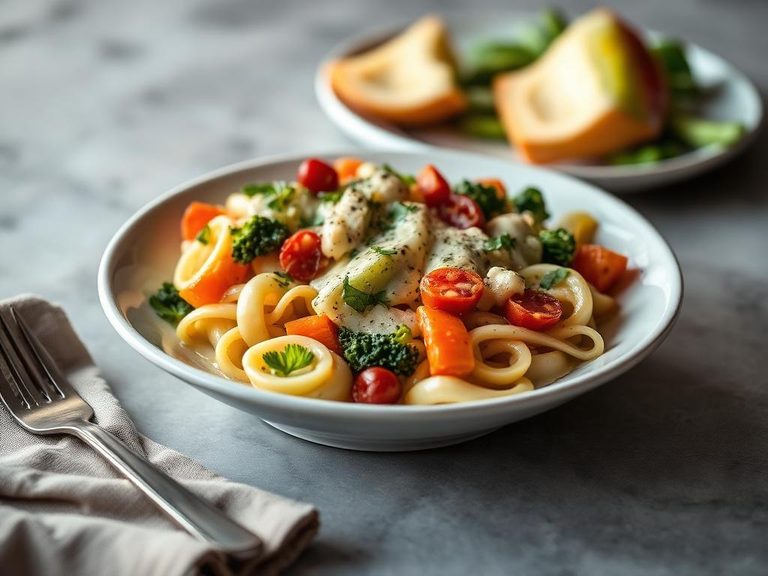 Creamy Vegetable Primavera