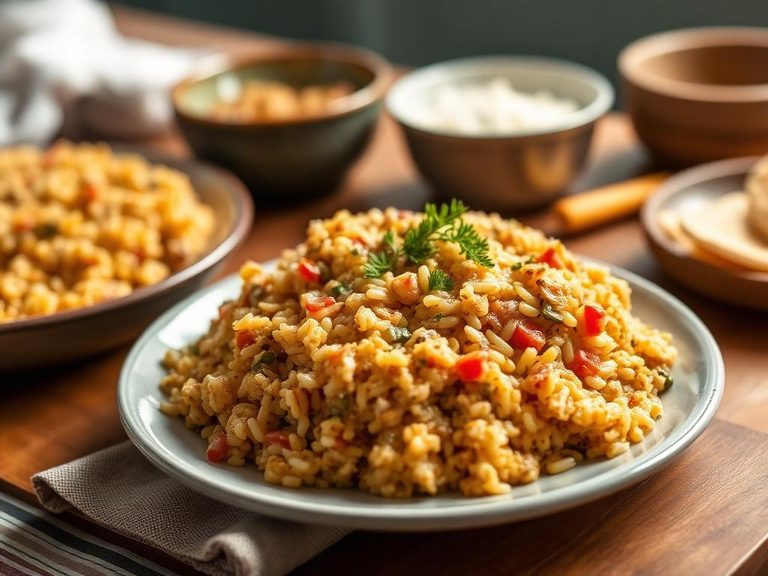 Creamy Wild Rice Casserole