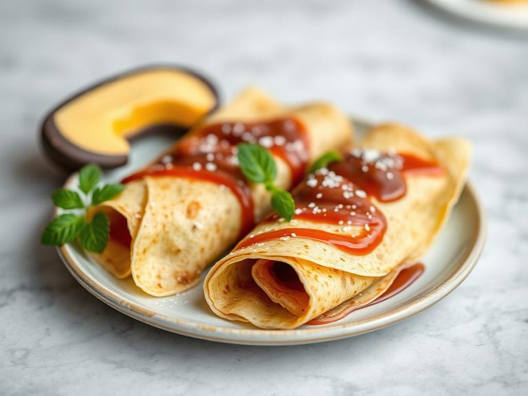 Crepes de Lenteja (Spanish lentil crepes)