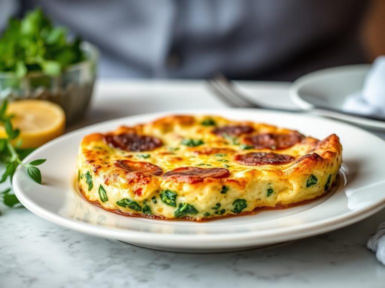 Cress and Potato Frittata