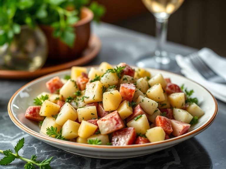 Cress and Potato Salad