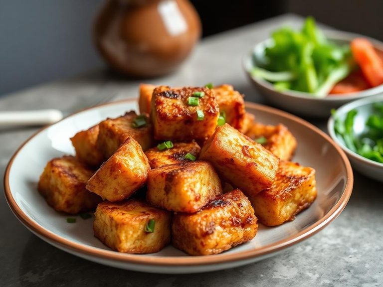 Crispy Pan-Fried Tofu