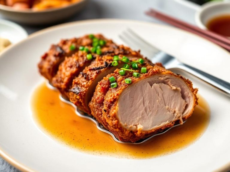Crispy Pork Tenderloin (Tonkatsu-style)