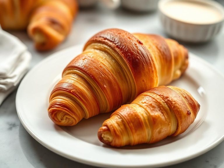 Croissant au Beurre (plain butter croissant)