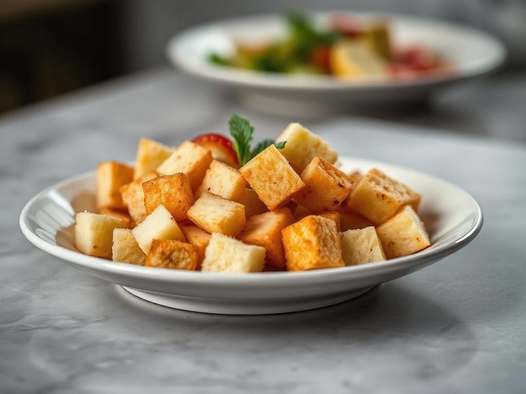 Croutons for salads or soup
