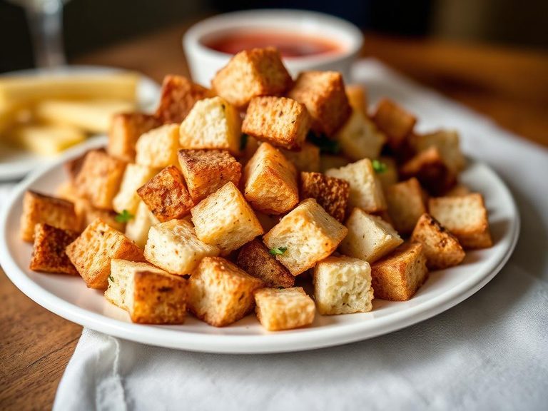 Croutons for salads or soups