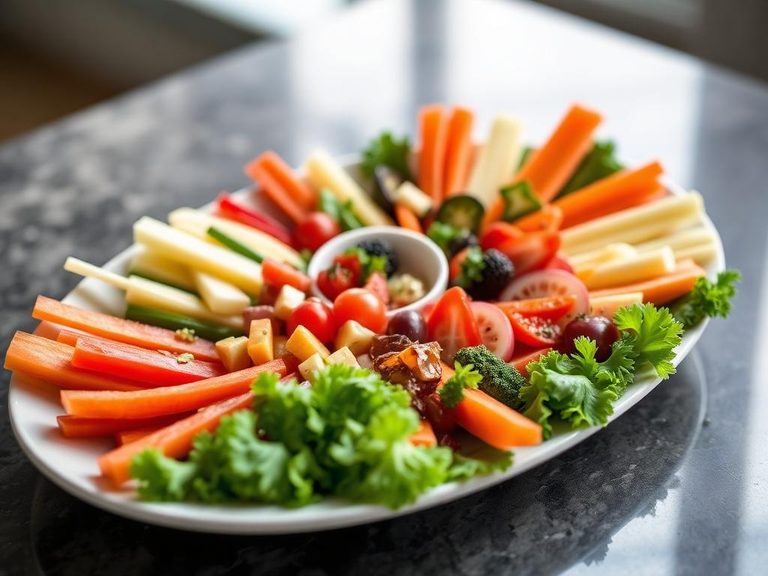 Crudités platter