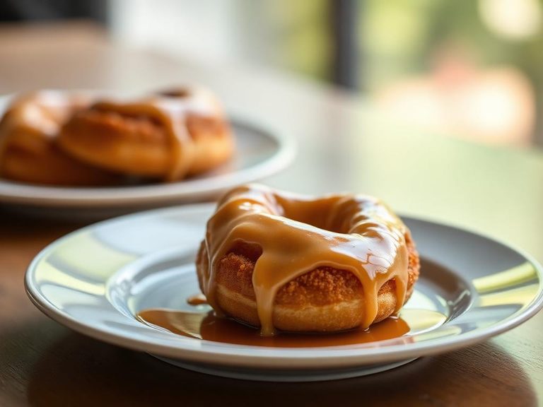 Cruller with Maple Glaze