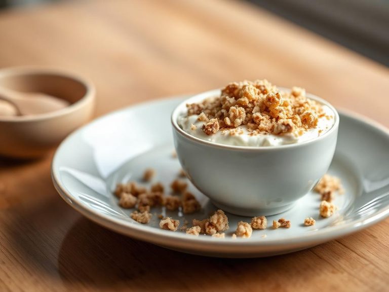 Crumbled as a topping for oatmeal or yogurt