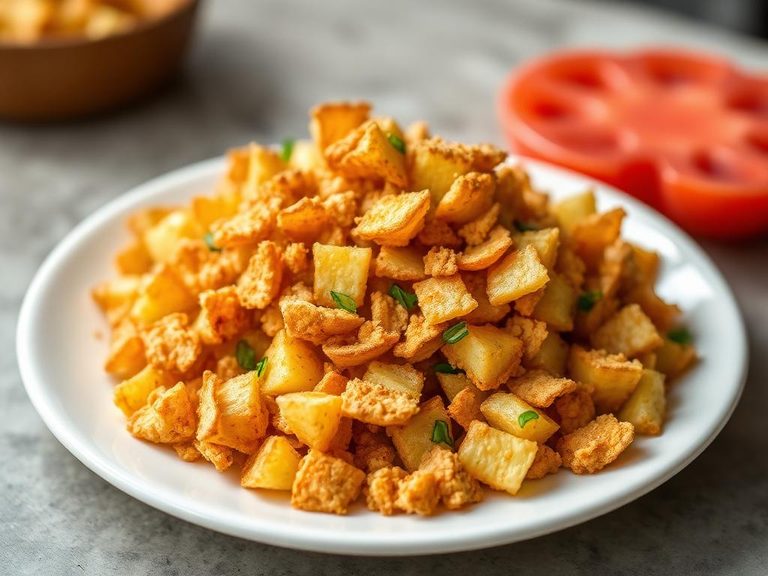 Crumbled Baked Potato Chip Topping