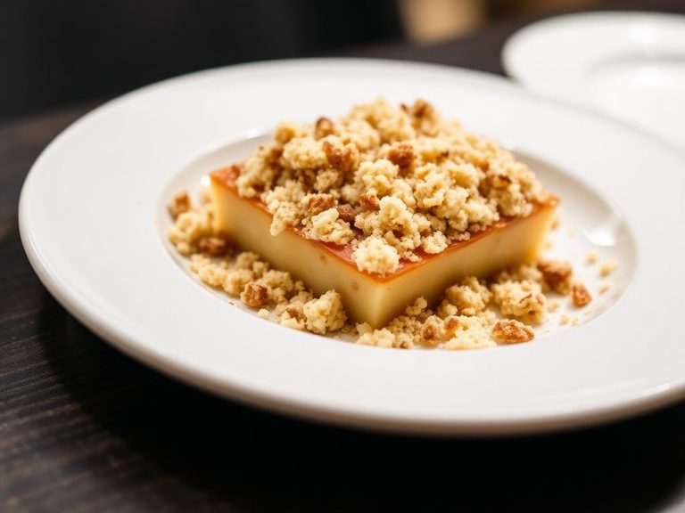 Crumbled Dessert Topping