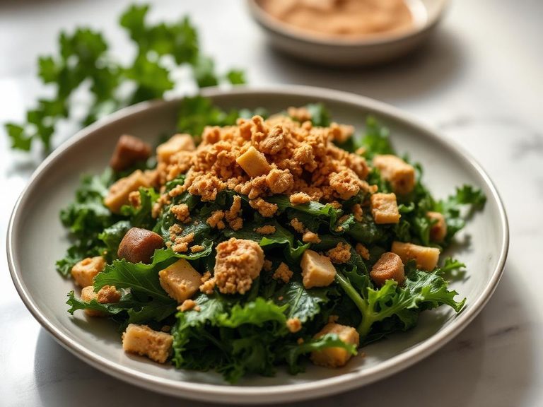 Crumbled over a kale salad for added crunch