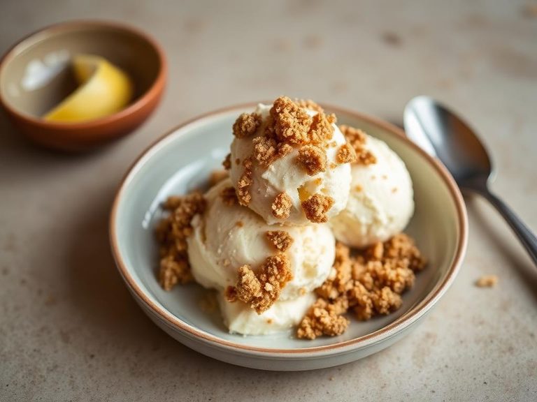 Crumbled Topping for Dairy-Free Ice Cream