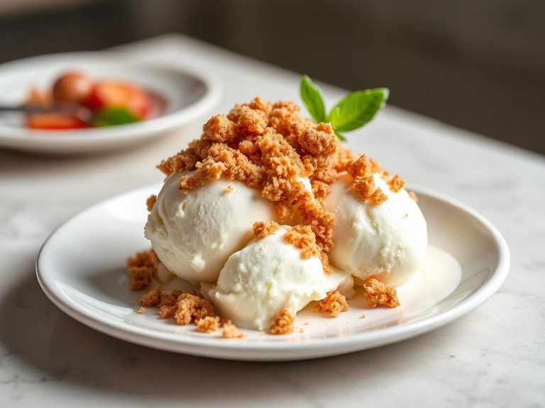 Crumbled Topping for Ice Cream