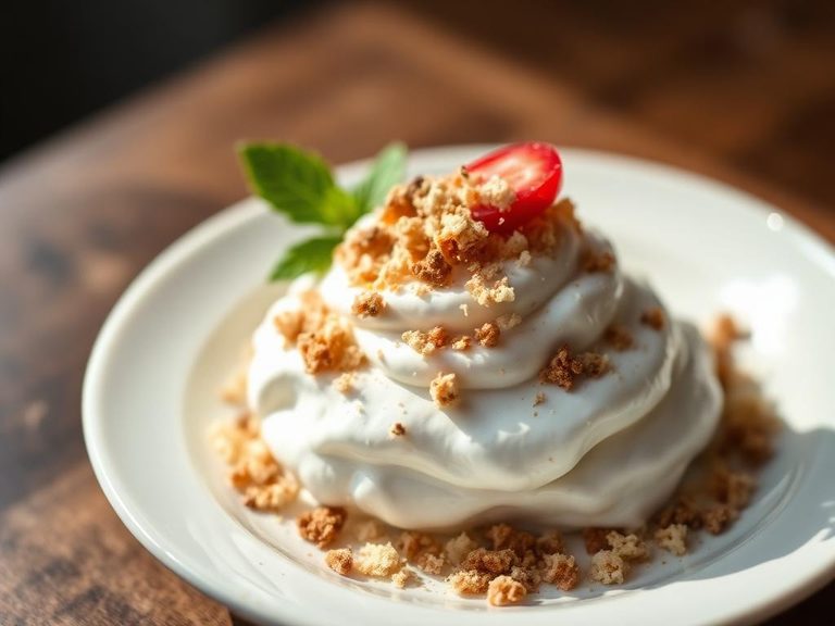 Crumbled Yogurt Topping