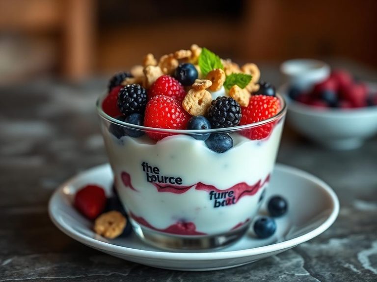 Crunch Berries Yogurt Parfait
