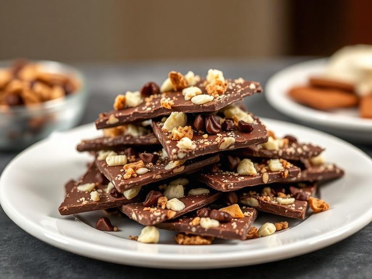 Crunch Chocolate Bark