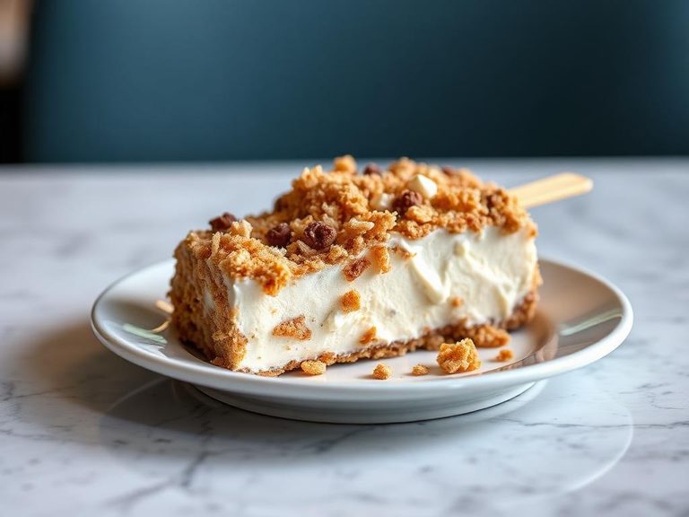Crunch-coated ice cream bar