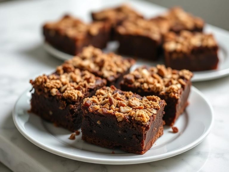 Crunch Topped Brownies