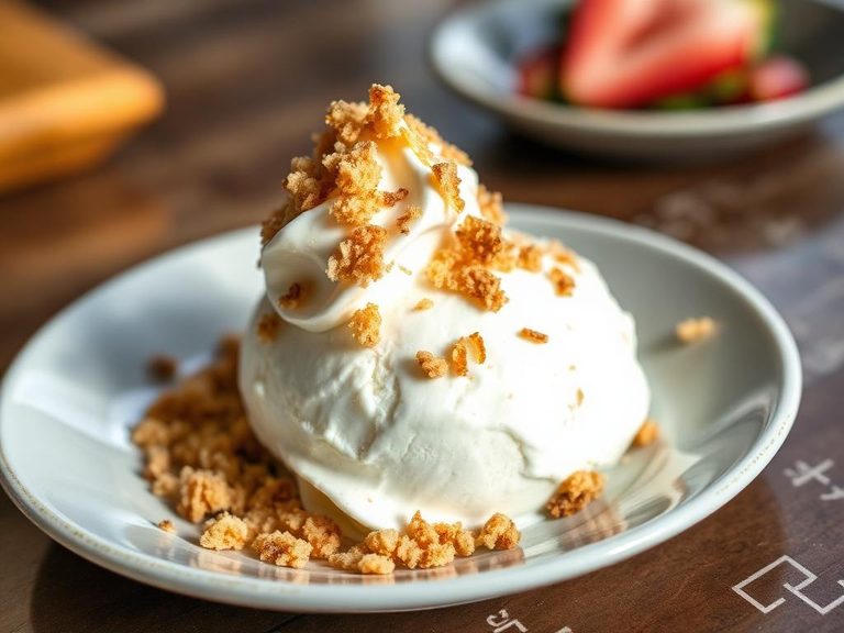 Crunchy Ice Cream Topping