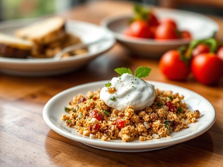 Crunchy Yogurt Garnish